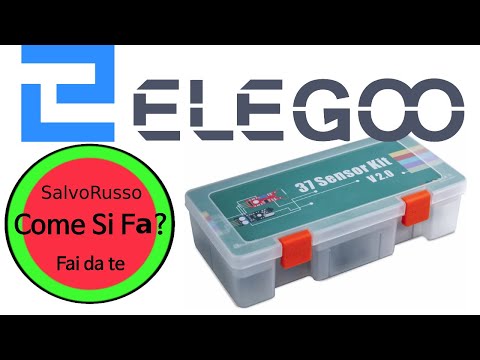 Elegoo Un IDEA Regalo , 37-in-1 Kit Modulo Sensore Elettronici V2.0