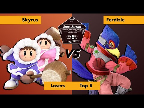 Soda Smash Lite #5 - Losers Top 8 - Skyrus (Ice Climbers) vs. Ferdizle (Falco)