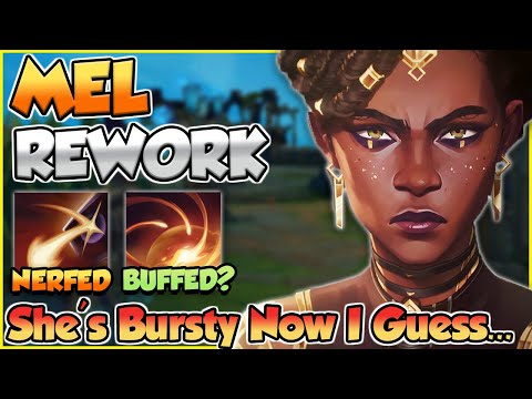 MEL ALREADY GOT REWORKED?? ...And it's actually not THAT bad | Mel PBE Gameplay | Erick Dota