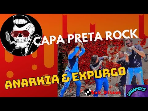 Capa Preta Rock Anarkia & Expurgo