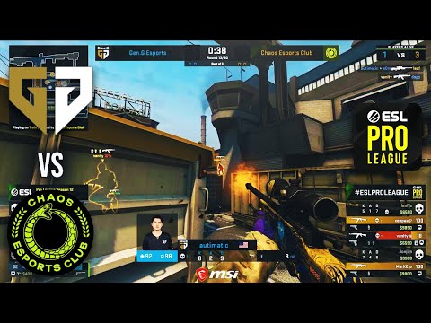 Gen.G vs Chaos - ESL PRO LEAGUE Season 12 - HIGHLIGHTS | CSGO