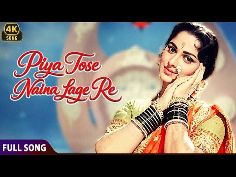 Piya Tose Naina Laage Re 💖| Guide | Lata Mangeshkar | 4K Classic Song | Dev Anand | Waheeda Rehman