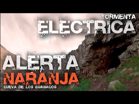 cerro 3 picos y ALERTA naranja en TORNQUIST (E1) Tormenta ELECTRICA en la CUEVA de los GUANACOS 😱