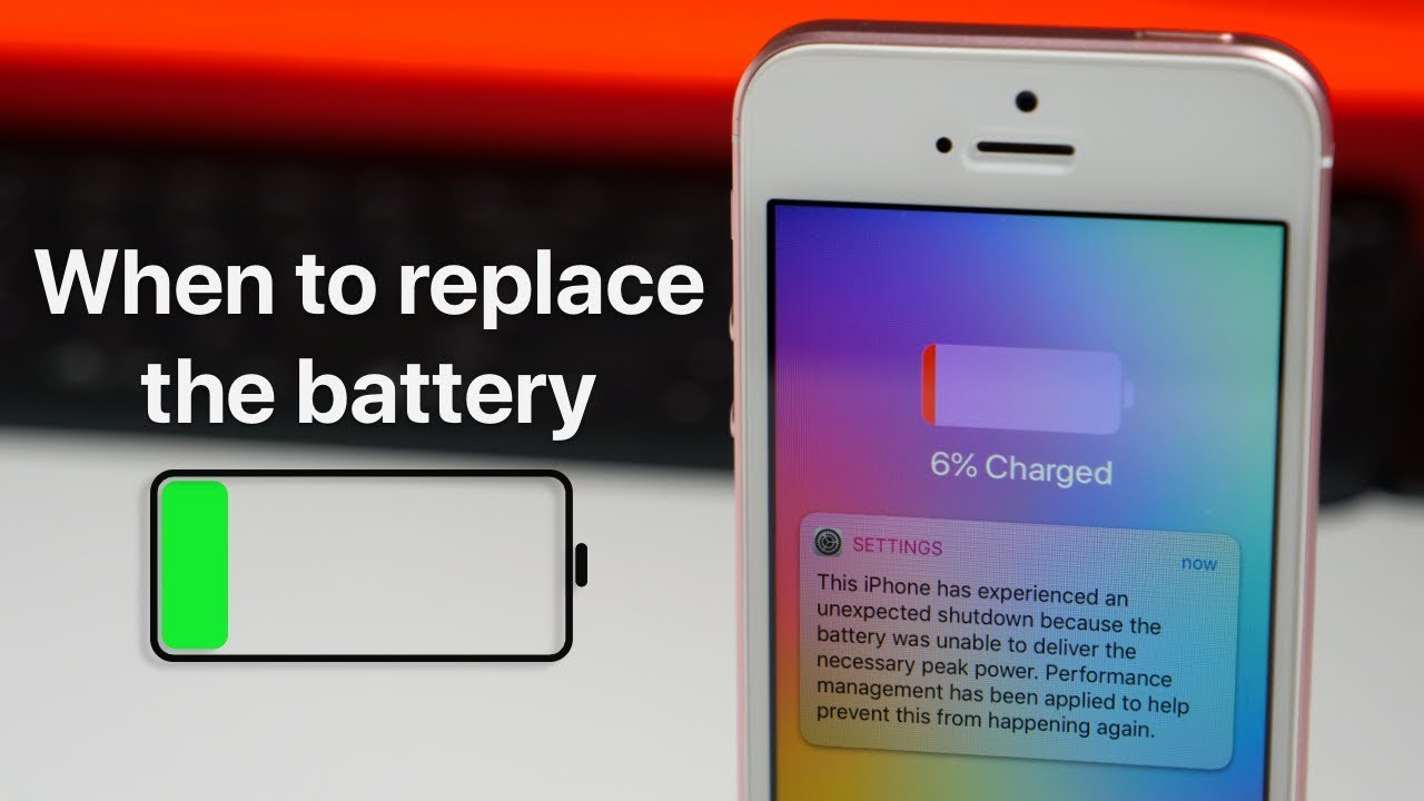 iPhone Battery - When To Replace It