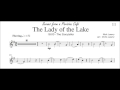 The Lady of the Lake (arr. Chris Lawry) Bb Clarinet & Piano [from Scenes from a Parisian Cafe]