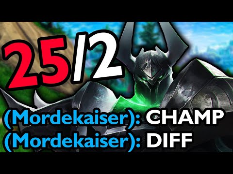 CHAMPION DIFFERENCE WITH MORDEKAISER!