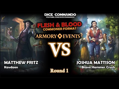 Flesh and Blood TCG | Armory Commoner Tournament | Round 1