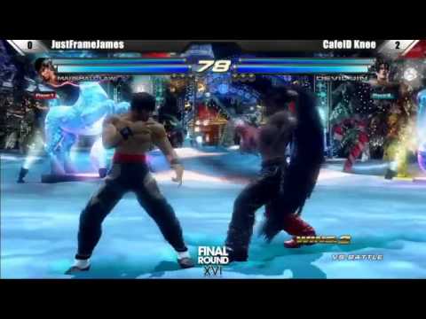 Final Round XVI - JustFrameJames vs CafeID Knee