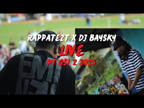 RAPPATEZT x DJ BYSKY - LIVE 2025 at PT GSI 2 