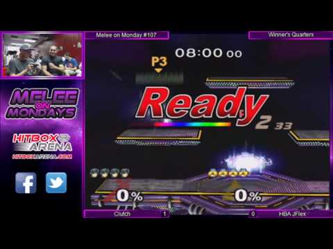 MoM #107 HBA Jflex (Fox, Sheik) vs Clutch (Marth) Winner's Quarters