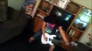 Once you killed a cow, you gotta make a burger by make me famous (guitar cover)