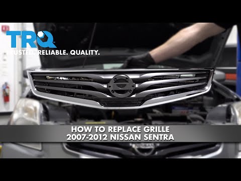 How To Replace Grille 2007-2012 Nissan Sentra