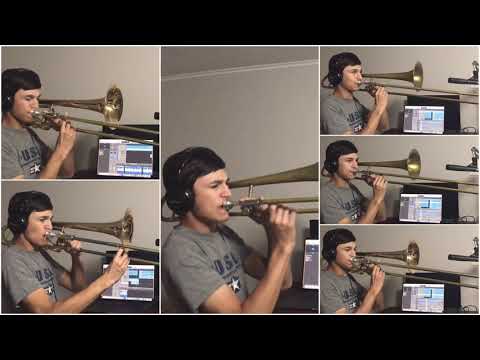 DJ Got Us Fallin' In Love Trombone Fanfare Cover
