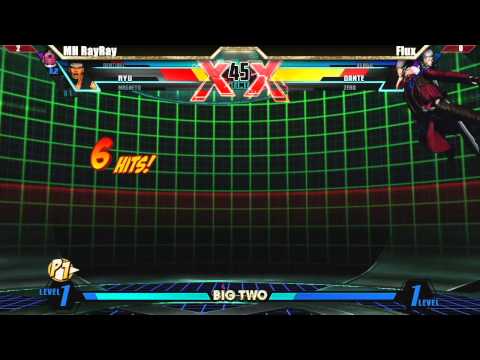 UMVC3 MH RayRay vs Flux - Big Two #52 Tournament