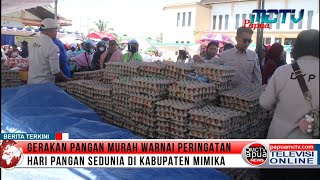 Gerakan Pangan Murah Warnai Peringatan Hari Pangan Sedunia di Mimika