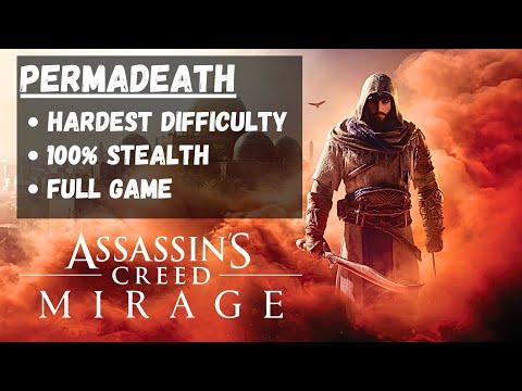 Assassin's Creed Mirage: NG+ Full Permadeath Run Playthrough | Master Assassin Difficulty