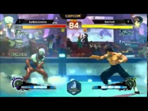 USF4- Winners finals- Gamerbee vs Fuudo (Dreamhack Winter '14) part01-02