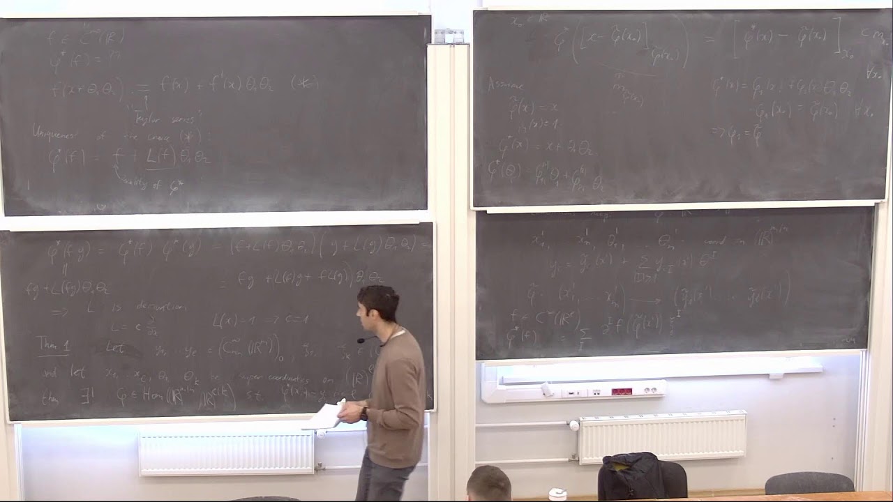 Supersymmetry for Mathematicians. Lecture 2. UVAROV F.