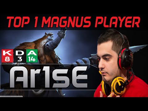 Dota 2 | ArisE 7000MMR - Magnus | TOP 1 Magnus Player | Ranked Gameplay