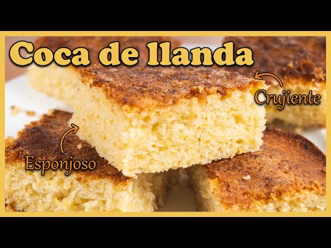 Coca de llanda | El ENORME bizcocho valenciano | Dulce, esponjoso y fácil | ¿Qué se está cocinando?