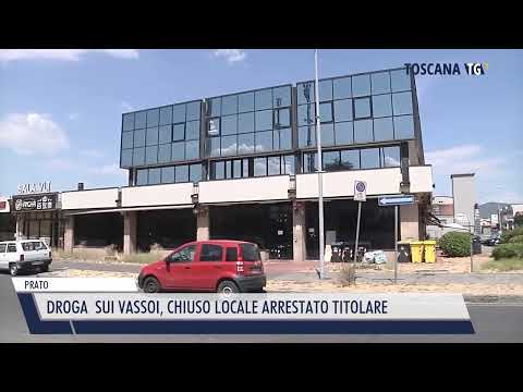 2022-08-09 PRATO - DROGA  SUI VASSOI, CHIUSO LOCALE ARRESTATO TITOLARE