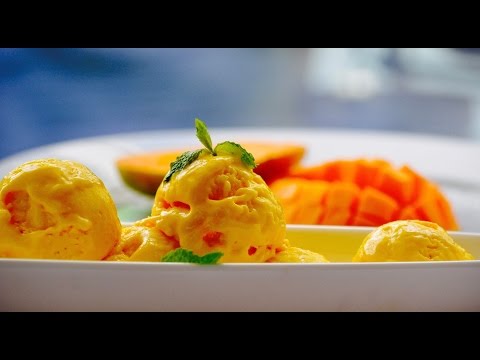 Perfect Mango Ice Cream| No- Egg No- Ice cream Machine || Easy Tasty Foolproof Icecream||Ep: 36