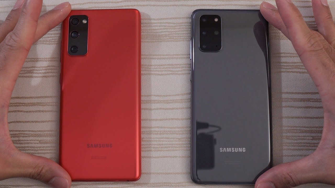 Samsung Galaxy S20 FE vs Galaxy S20 Plus - Speed Test!