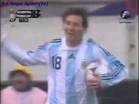 QWC 2010 Argentina vs. Paraguay 1-1 (06.09.2008)