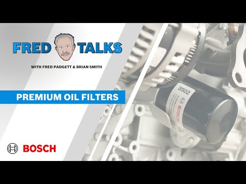 Part of a video titled FRED TALKS: How to Install a Spin-On Oil Filter like a Pro - YouTube