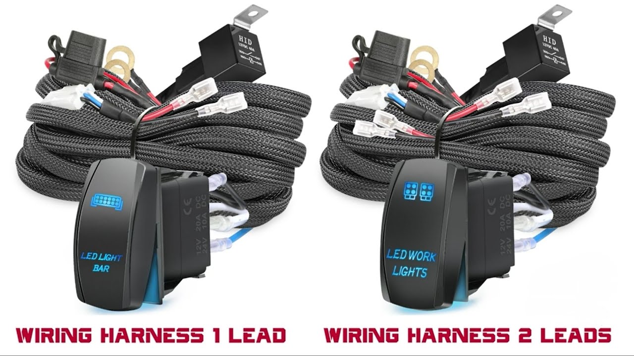 16.4FT 1 LEAD NYLON WIRING HARNESS KIT - Video 1