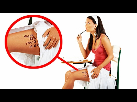 DIE 10 BESTEN SPICKER IN DER SCHULE !!!