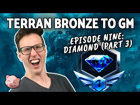 2023 Terran Bronze to GM #9: New Builds in Diamond Part 3! (B2GM) - StarCraft 2