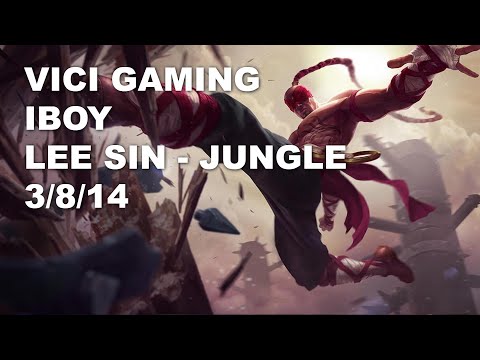 Vici Gaming iBoy Jungle Lee Sin vs Kindred - KR Challenger Rank Game 10.7