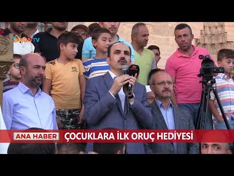 Çocuklara ilk oruç hediyesi