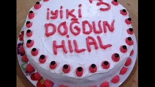 Yaş Pasta Tarifi / Evde Doğum Günü Pastası Nasıl Yapılır?