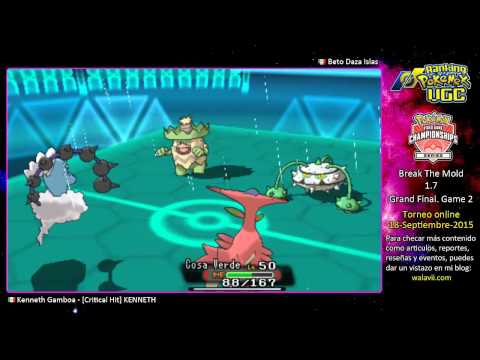 VGC 2015 - BREAK THE MOLD 1.7 Final. [Critical Hit] Kenneth vs Beto Daza (Game 1).