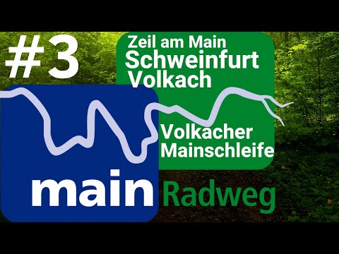 Maincyclepath: Zeil am Main, Schweinfurt, Volkach, Schwarzenau Bike Tour #3 | Bike Tour Documentary