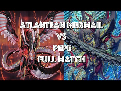 Yu-Gi-Oh Feature Match Atlantean Mermail Vs PePe - Full Match (January 2016)