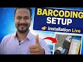 How To Barcoding Installation Baarakoding Kaise Sthaapit Karen