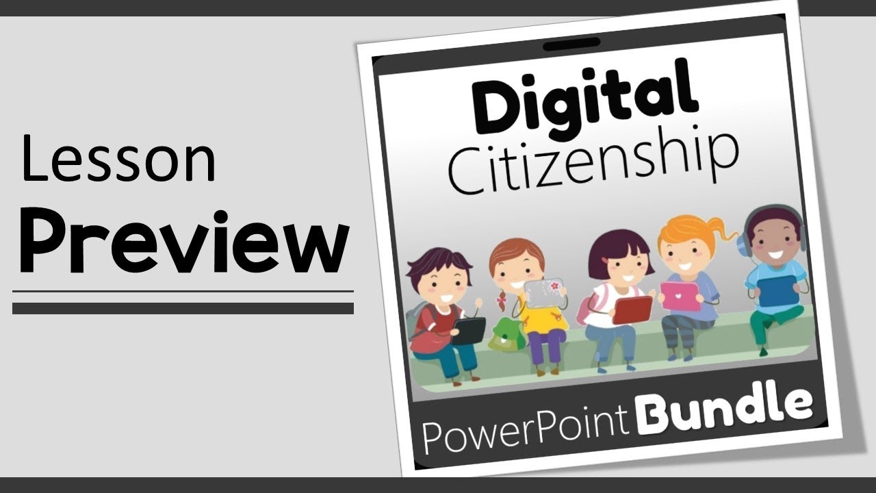 Digital Citizenship PowerPoint Preview