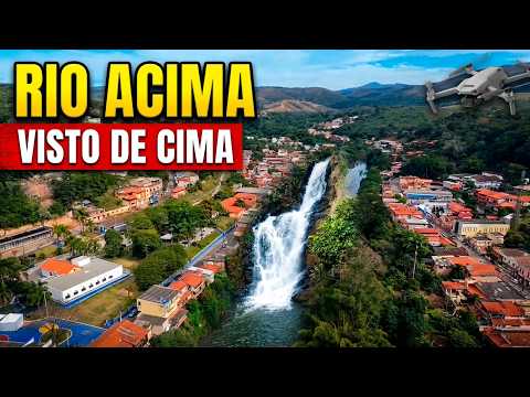 Rio Acima visto de cima: a beleza escondida revelada