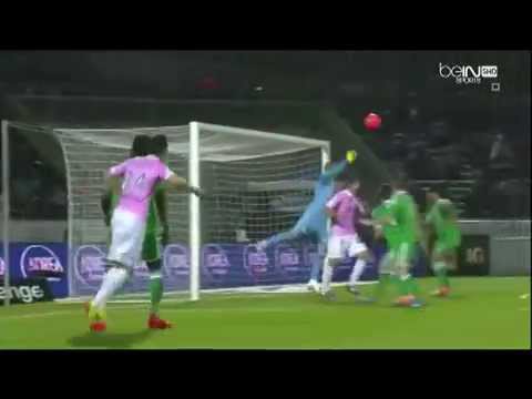 Daniel Wass scoring against Saint-Étienne