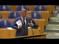 Mulder (PVV) Pakt Jetten aan: "U bent hypocriet, zelf de wereld overvliegen en armen het betalen!"