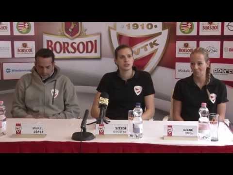 2014. december 02. - Az Aluinvent-DVTK - Lombos Cascais mérkőzés előtt