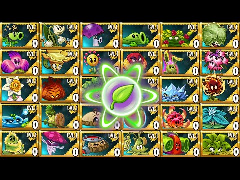 30 New Plants Level 1 Power-UP Battlez - Who Will Win?  - PvZ 2 Plant vs Plant