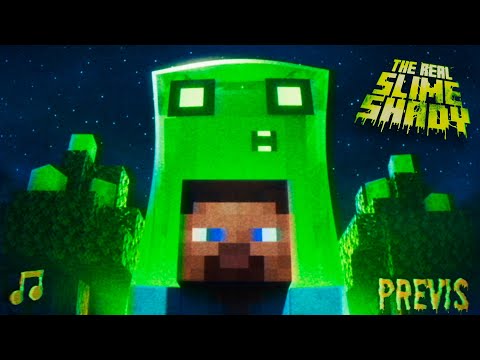 The CURSED "The Real Slime Shady" - MINECRAFT SLIME RAP 🎵