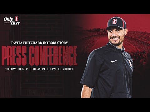 Stanford Football: Tavita Pritchard Introductory Press Conference