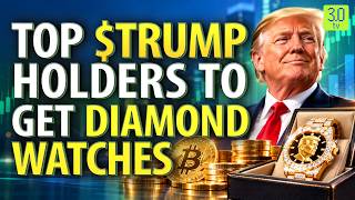 Memecoin Sector Heats Up: Trump Gala Offers Diamond Watches; SHIB Debuts On Solana | 3.0 TV