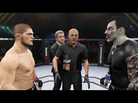 Khabib vs. Death Ryuk - EA Sports UFC 2 - Champions Fight ☝️🦅