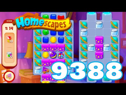 Homescapes Level 9388 HD | 3 - match puzzle game | Gameplay Walkthrough | android | GameGo Game IOS